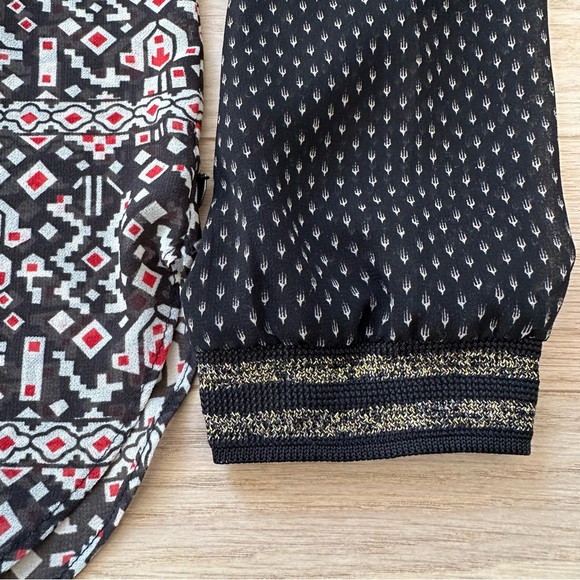 SCOTCH & SODA Printed Semi Sheer Top - Picture 5 of 13